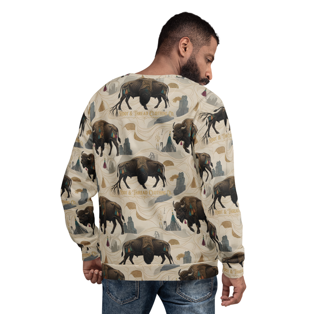 Root & Thread - Where The Buffalo's Roam Sweatshirt