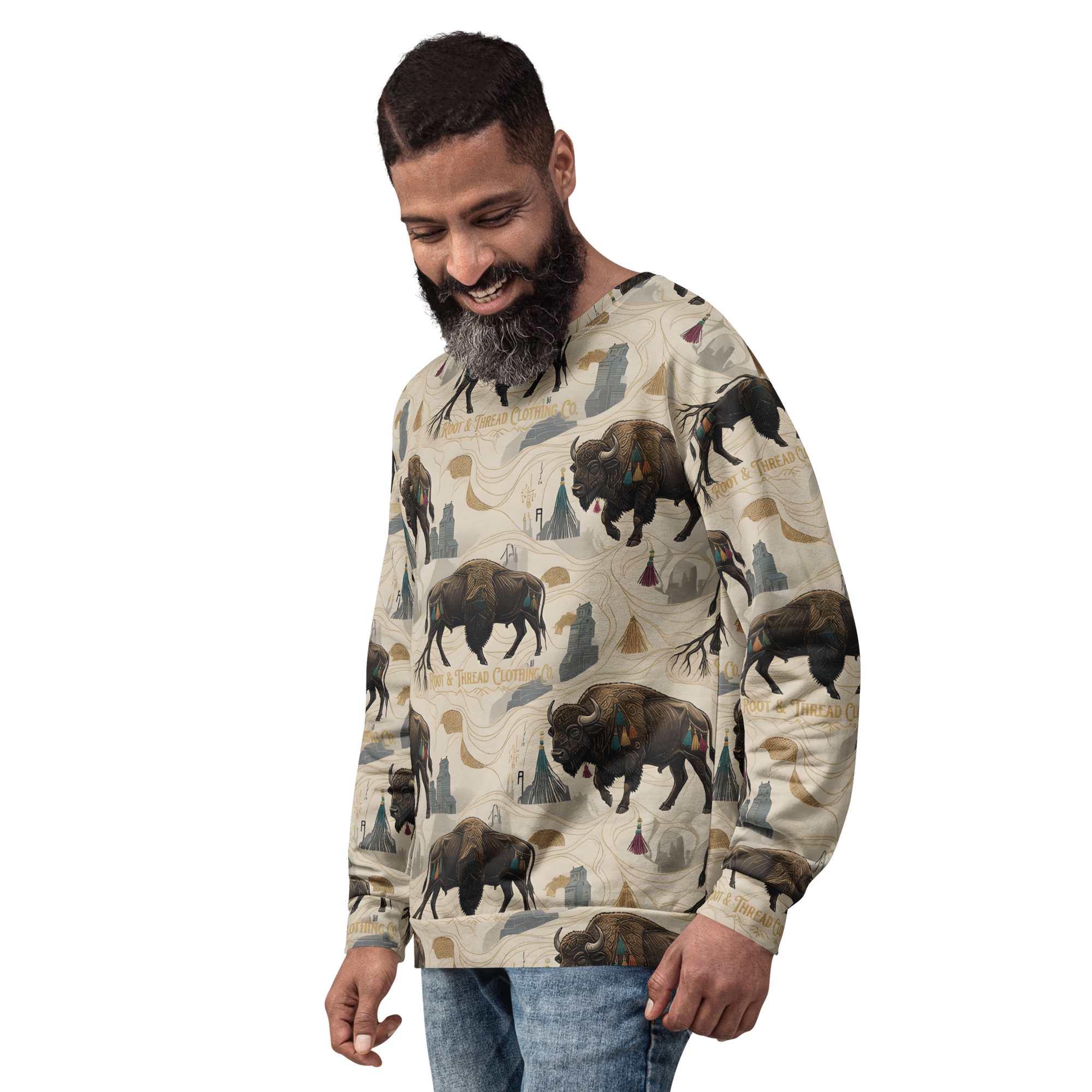 Root & Thread - Where The Buffalo's Roam Sweatshirt