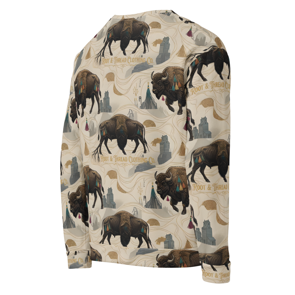 Root & Thread - Where The Buffalo's Roam Sweatshirt