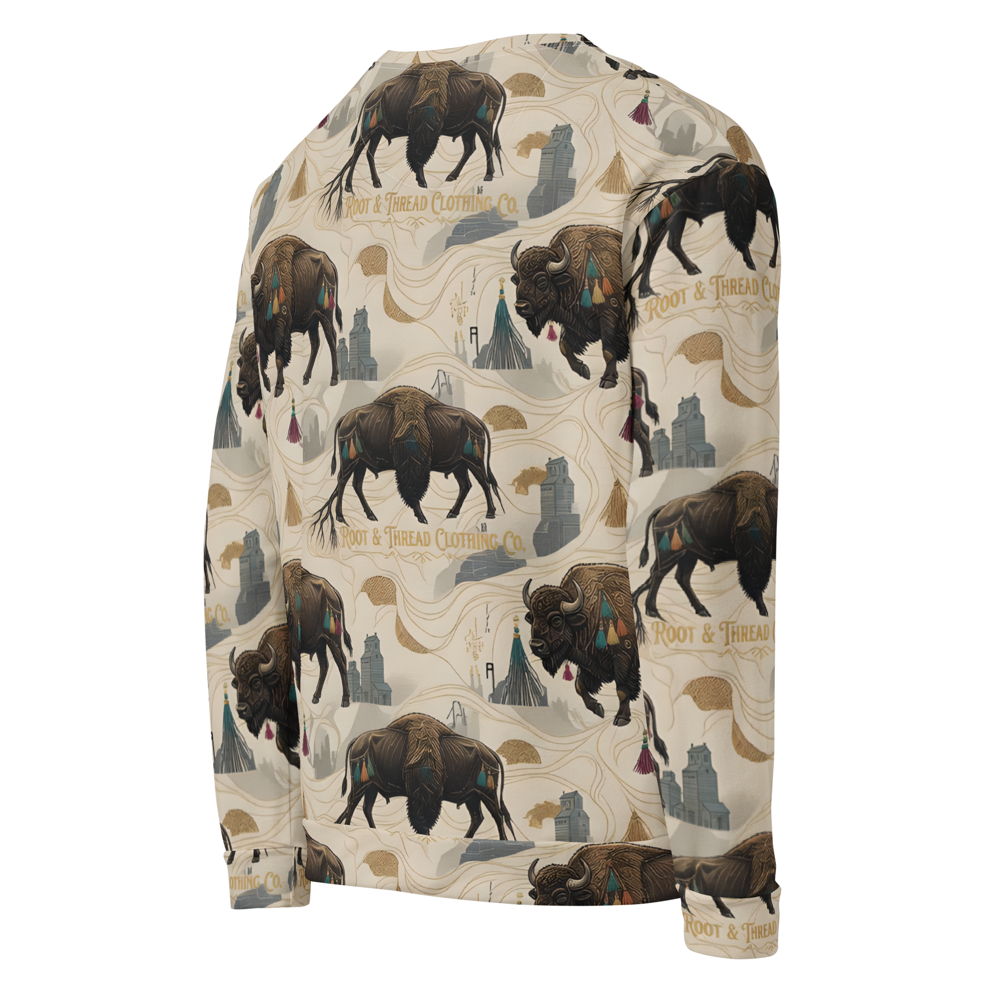 Root & Thread - Where The Buffalo's Roam Sweatshirt